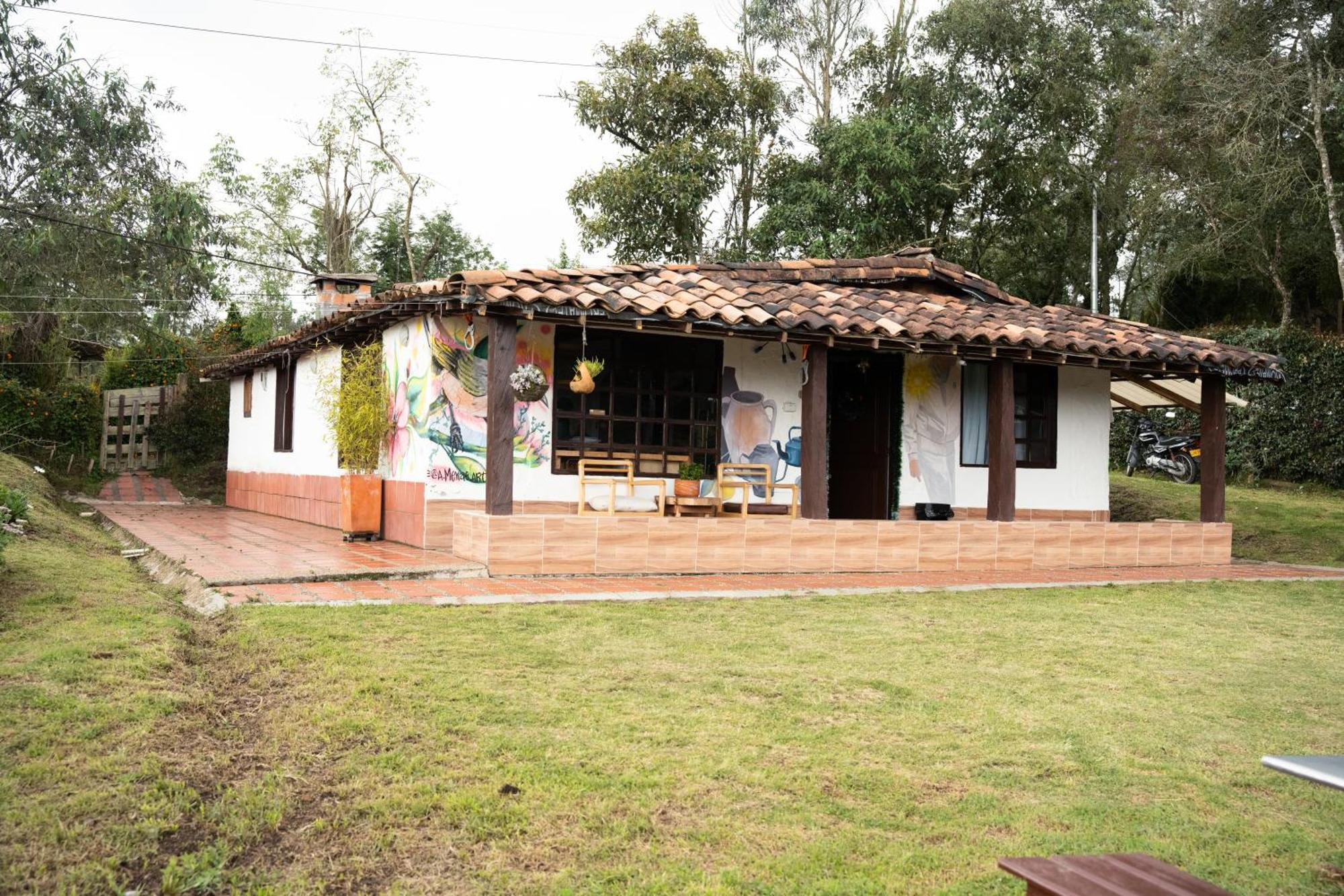 Penzion Casa Profunda - Santa Elena Medellín Exteriér fotografie